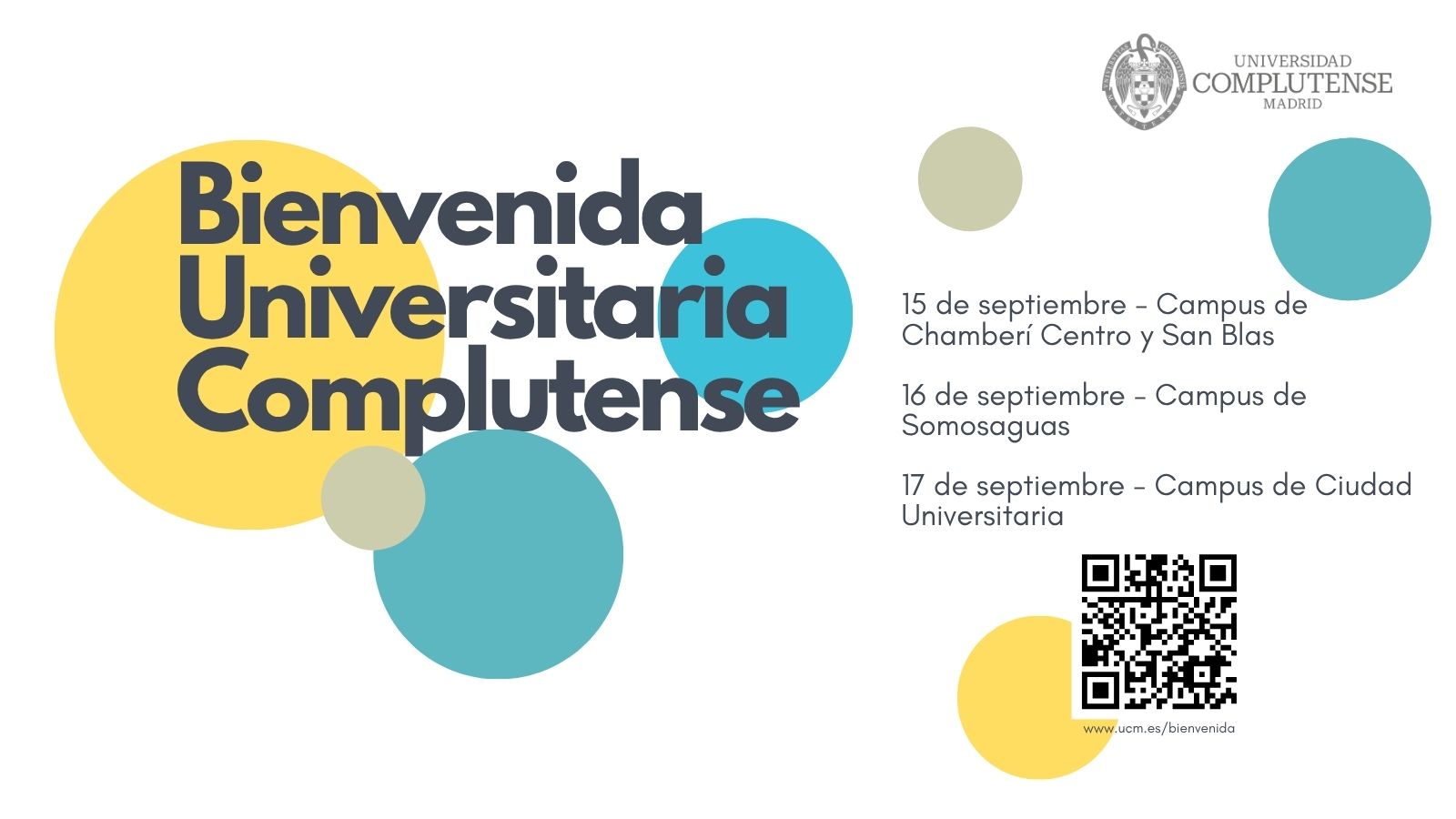 Bienvenida universitaria Complutense